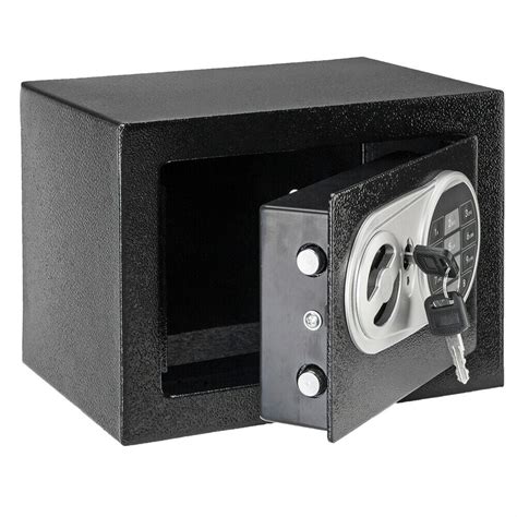 how secure are metal boxes|walmart safe box with key.